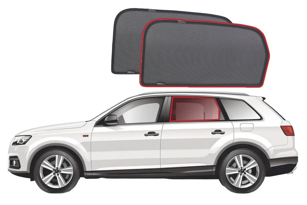 Audi Q7 2nd Generation Car Rear Window Shades (Typ 4M; 2015-Present)*
