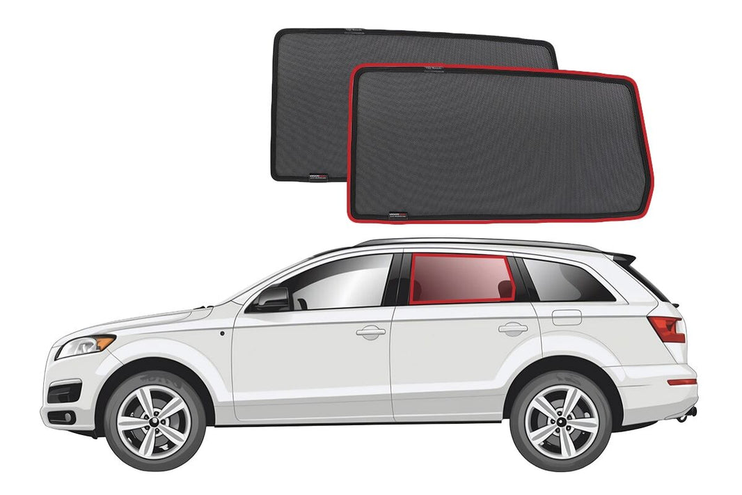 Audi Q7 1st Generation Car Rear Window Shades (Typ 4L; 2005-2015)*