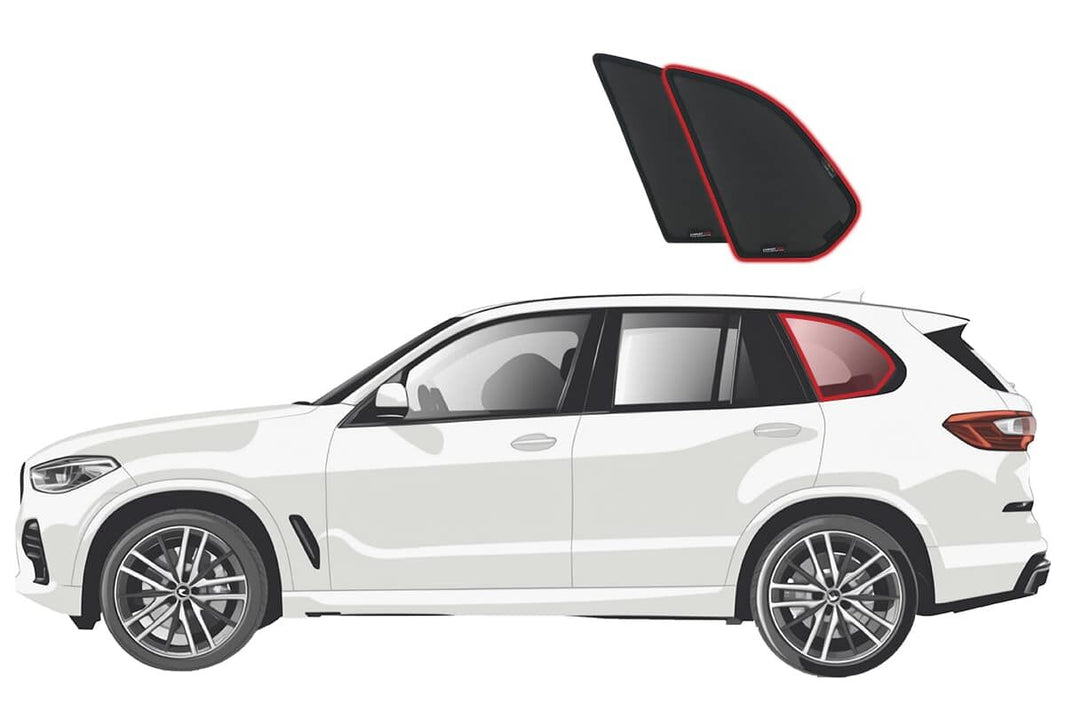 BMW X5 2nd Generation Port Window Shades (E70/F80; 2006-2013)