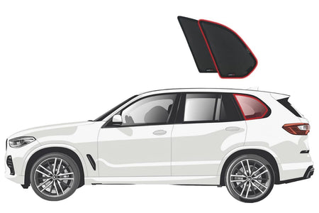 BMW X5 2nd Generation Port Window Shades (E70/F80; 2006-2013)