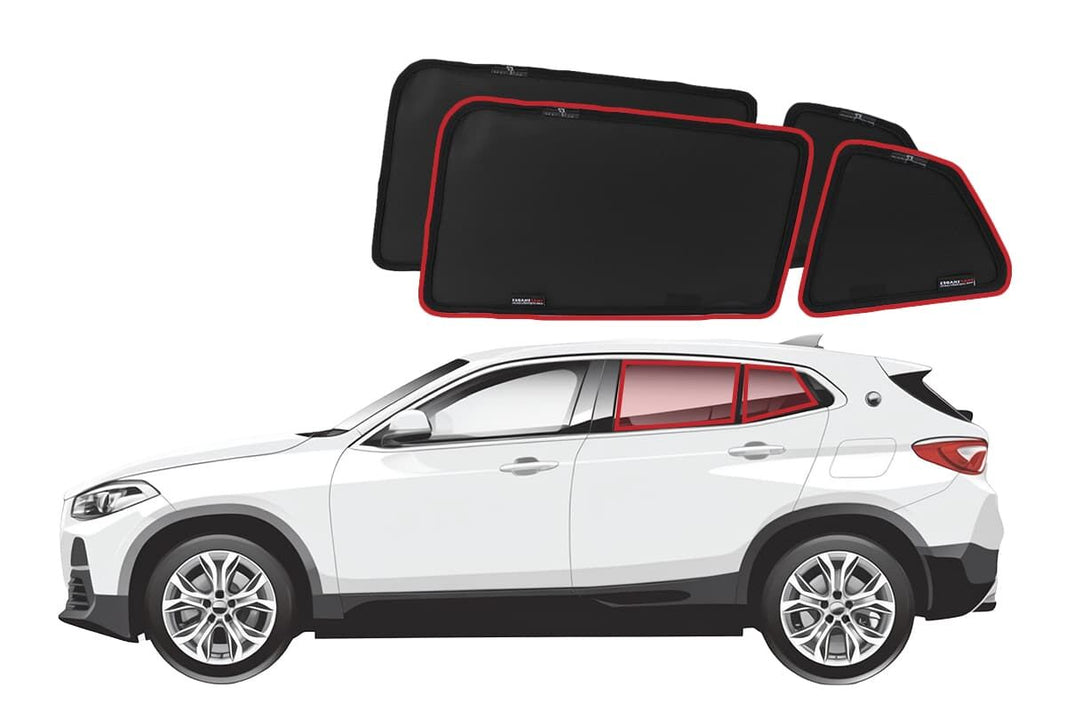 BMW X2 Car Rear Window Shades (F39; 2017-2023)*