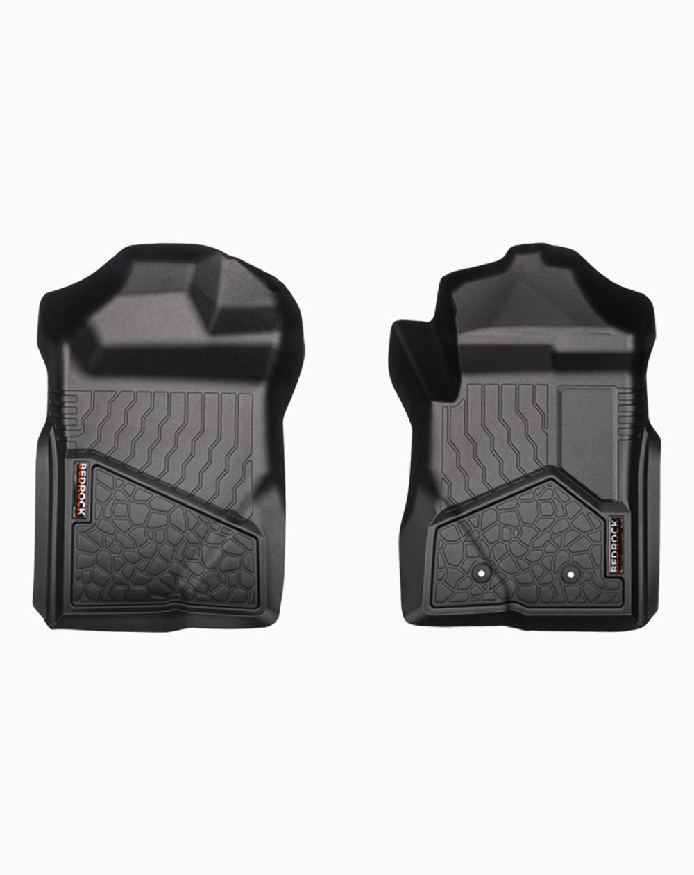 FORD RANGER / VOLKSWAGEN AMAROK UTE (2022-ON) 1ST ROW SET BEDROCK FLOOR LINERS