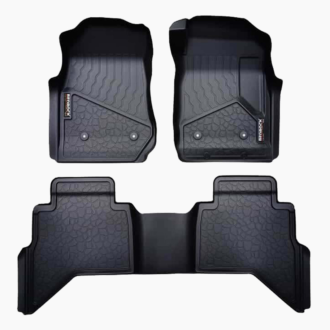 HOLDEN COLORADO (2017-2020) 1ST / 2ND ROW BEDROCK FLOOR LINERS