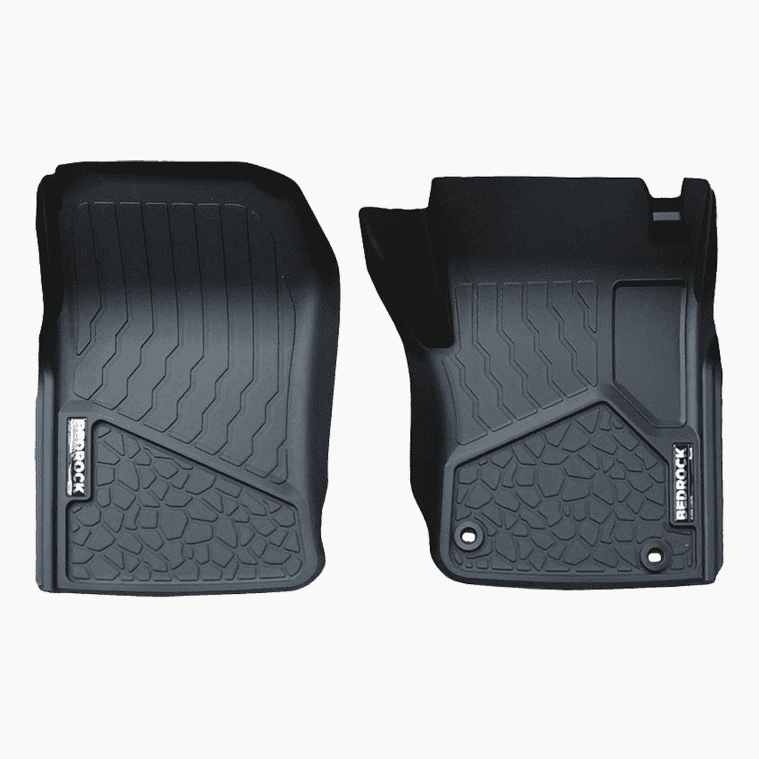 TOYOTA LANDCRUISER 76/79 SERIES GXL WAGON/UTE (2012-ON) 1ST ROW SET BEDROCK FLOOR LINERS
