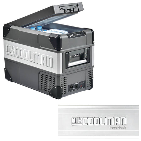 myCOOLMAN Portable Fridge 36Ltr Including Powerpack