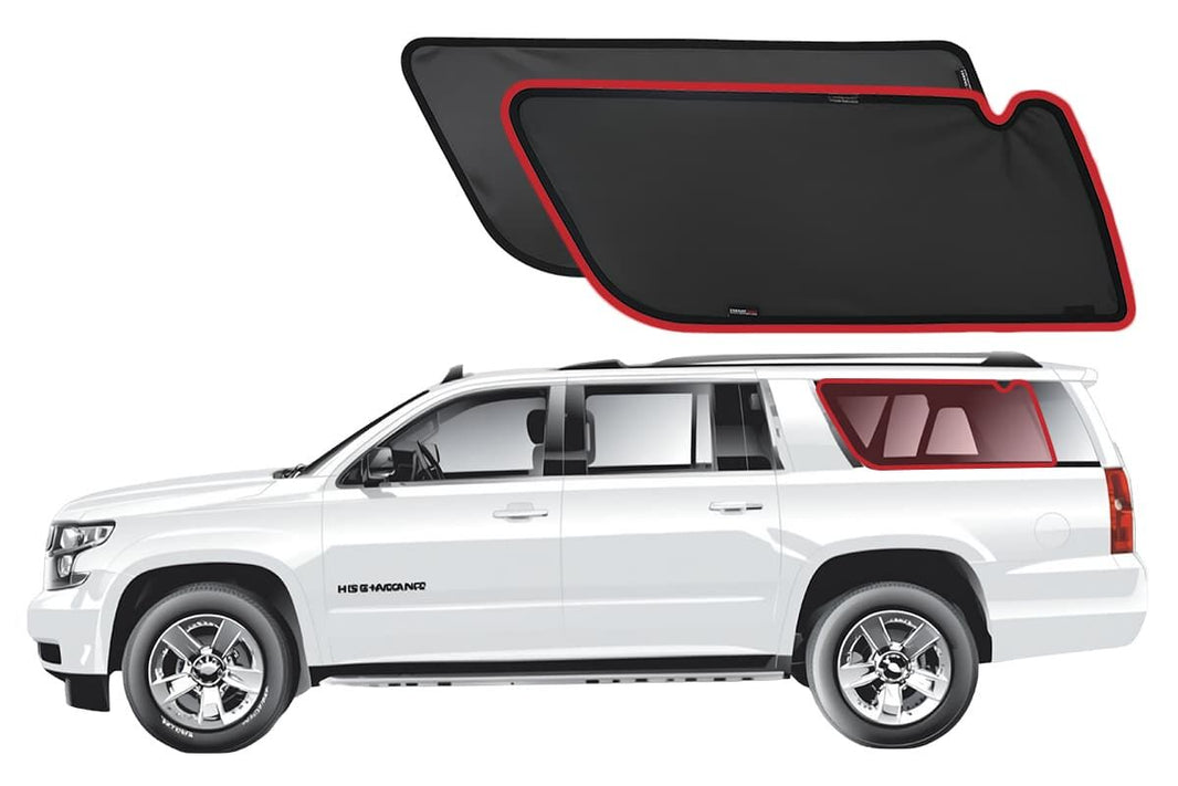 Chevrolet Suburban | GMC Yukon XL | Cadillac Escalade ESV Port Window Shades (GMT K2YC/G- GMT K2XL; 2015-2020)