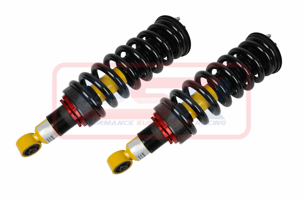 Holden RG1 - RG2 / DMAX 1-2-3 and TF BT50 Front Bilstein Custom 2-4" Adjustable Struts (Assembled Pair) Heavy Duty
