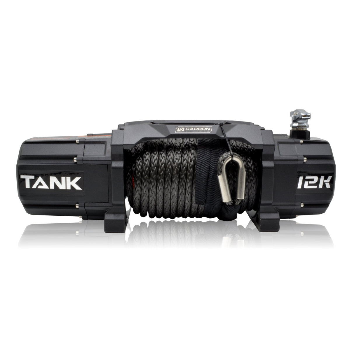 Carbon TANK - 12000lb Winch 12V - CW - TK12BLK 3