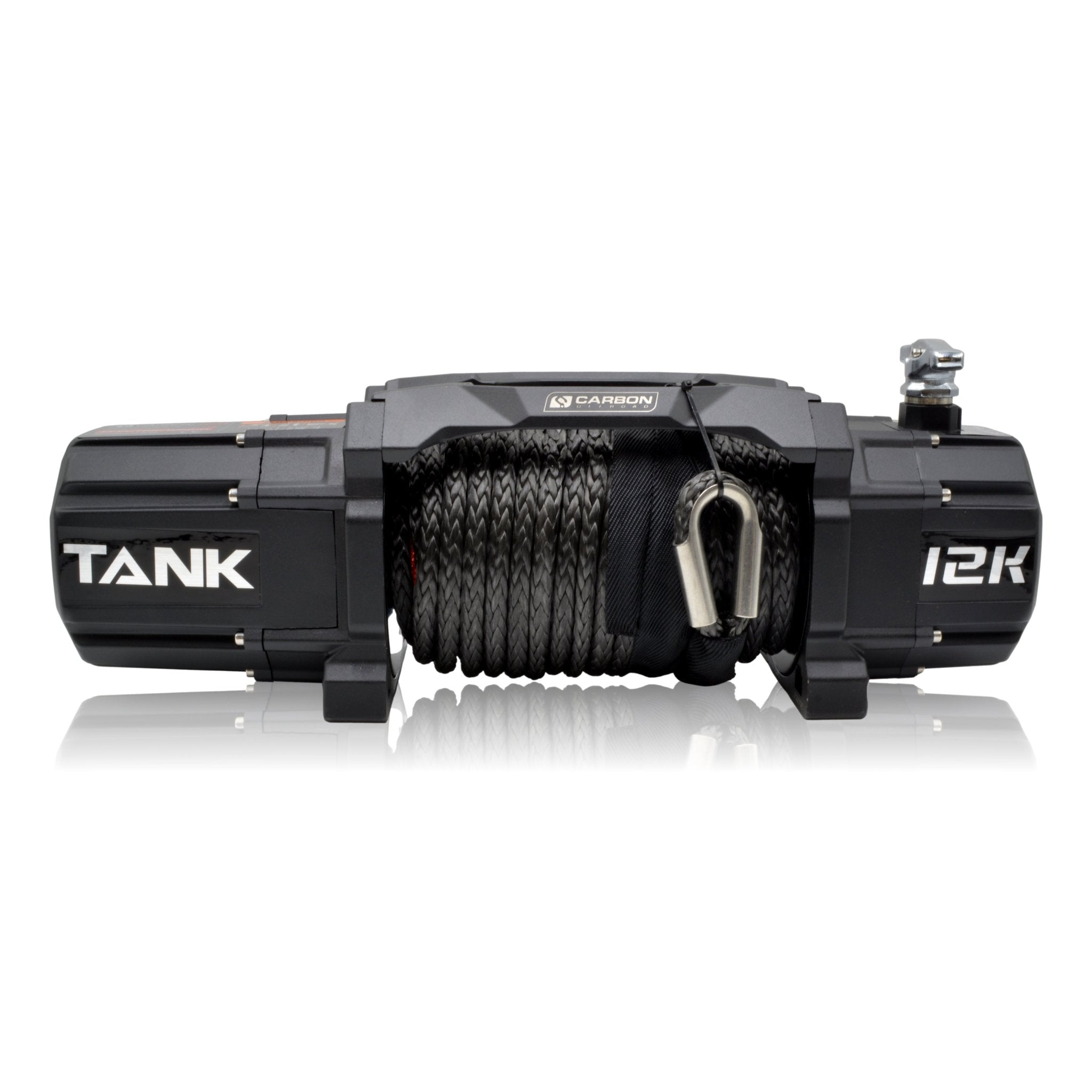 Carbon TANK - 12000lb Winch 12V - CW - TK12BLK 3
