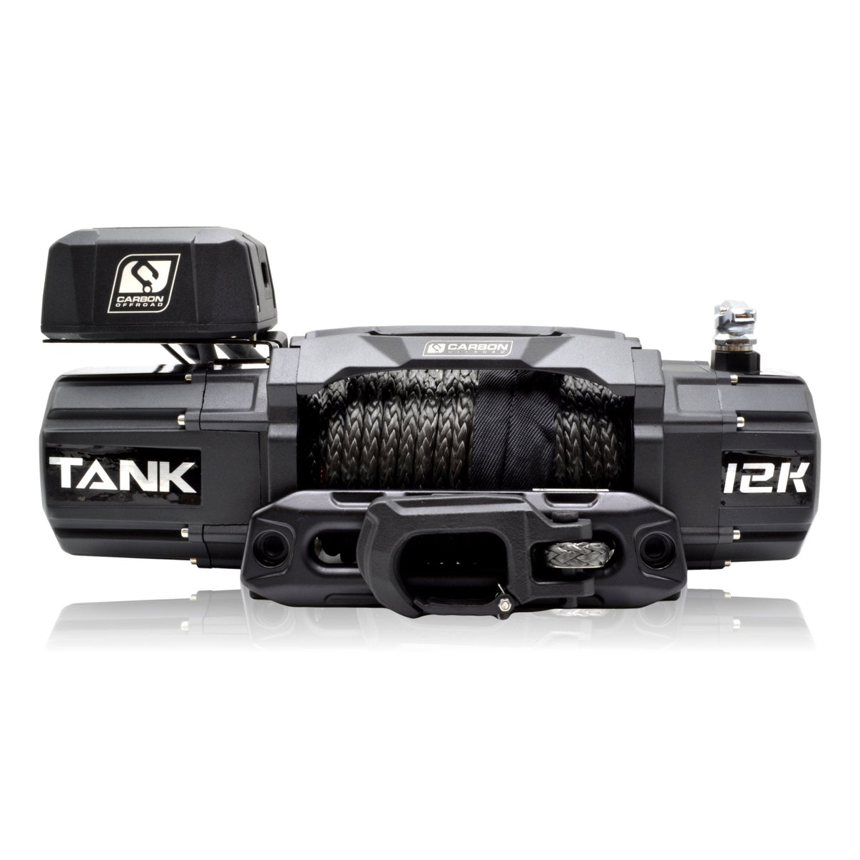 Carbon TANK - 12000lb Winch 12V - CW - TK12BLK 4