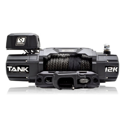Carbon TANK - 12000lb Winch 12V - CW - TK12BLK 4