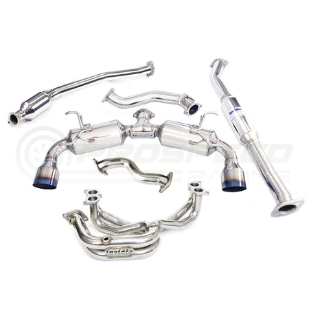 Invidia N2 70mm Engine Back Exhaust w/Invidia Equal Headers - Subaru BRZ/Toyota 86 12-21 (6MT)