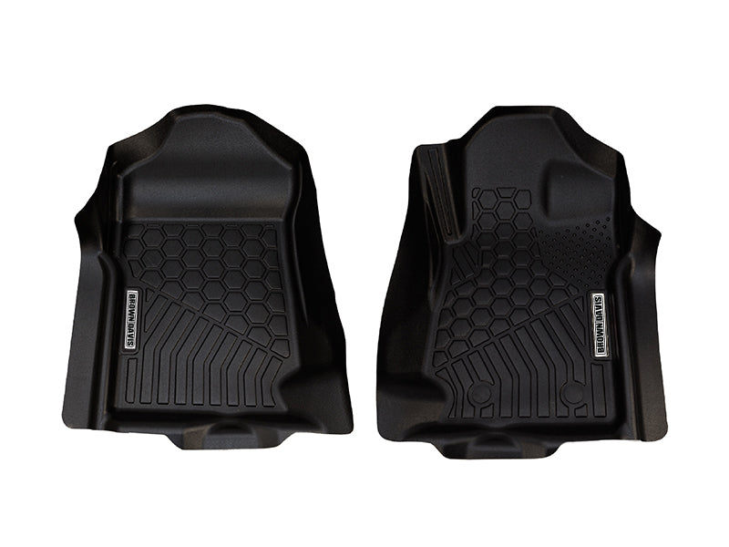 BROWN DAVIS FORD RANGER NEXT-GEN 2022-ON DRIVER AND PASSENGER FLOOR MATS