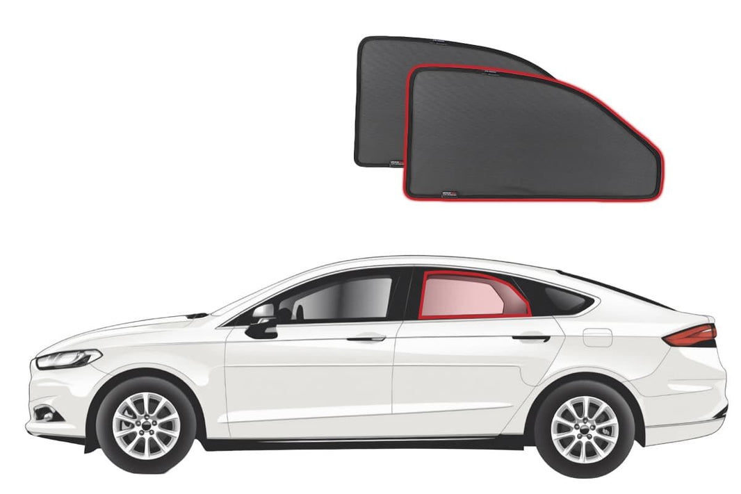 Ford Mondeo Sedan | Mercury Mystique 2nd Generation Car Rear Window Shades (MK3; 2000-2007)