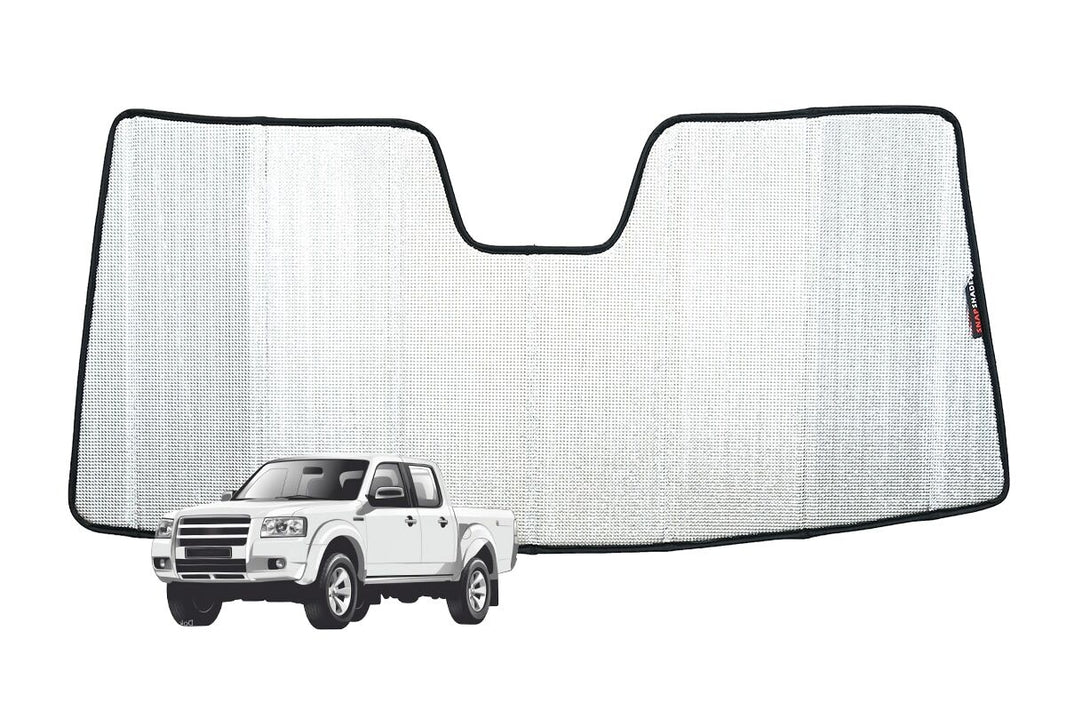 Ford Ranger 2nd Generation | Mazda BT50 1st Generation Front Windscreen Sun Shade (PJ/PK/J97M; 2006-2011)