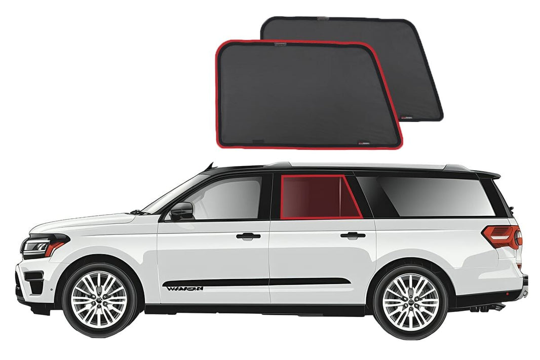 Ford Expedition/Expedition MAX | Lincoln Navigator/Navigator L 4th Generation Car Rear Window Shades (U553; 2018-Present)*