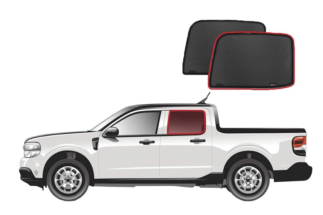 Ford Maverick Car Rear Window Shades (P758; 2022-Present)