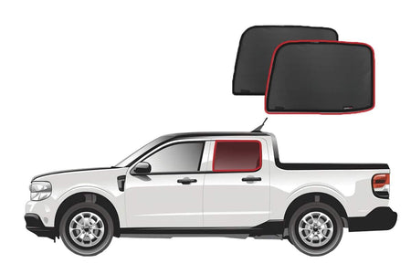 Ford Maverick Car Rear Window Shades (P758; 2022-Present)