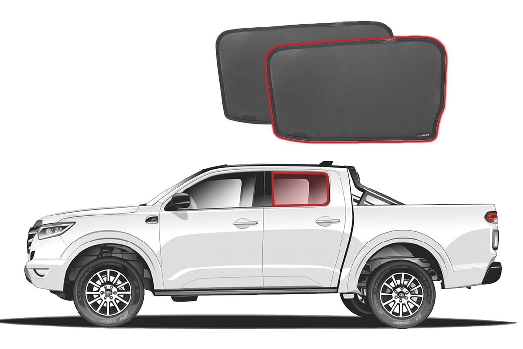GWM Ute/Cannon/Pao Car Rear Window Shades (2019-Present)