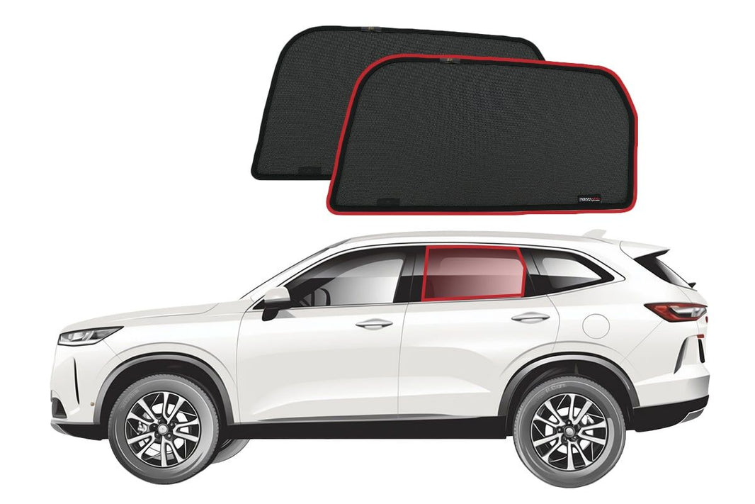 GWM Haval H6 SUV 3rd Generation Car Rear Window Shades (2020-Present)*