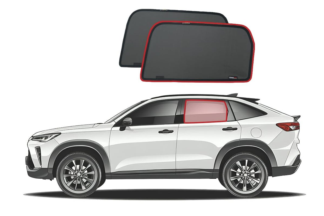GWM Haval H6 GT/H6 S Coupe SUV 3rd Generation Car Rear Window Shades (2020-Present)