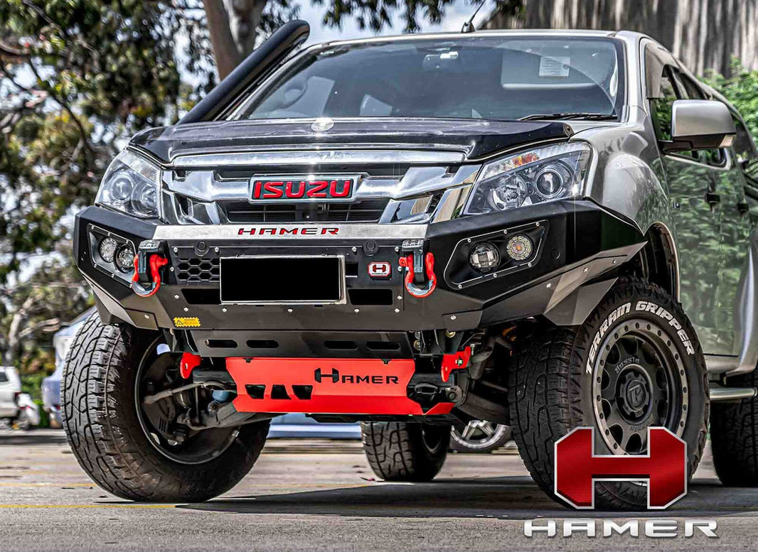 Hamer 4x4 3 PCE UNDERBODY PROTECTION PLATES TO SUIT ISUZU MUX 2016-2020