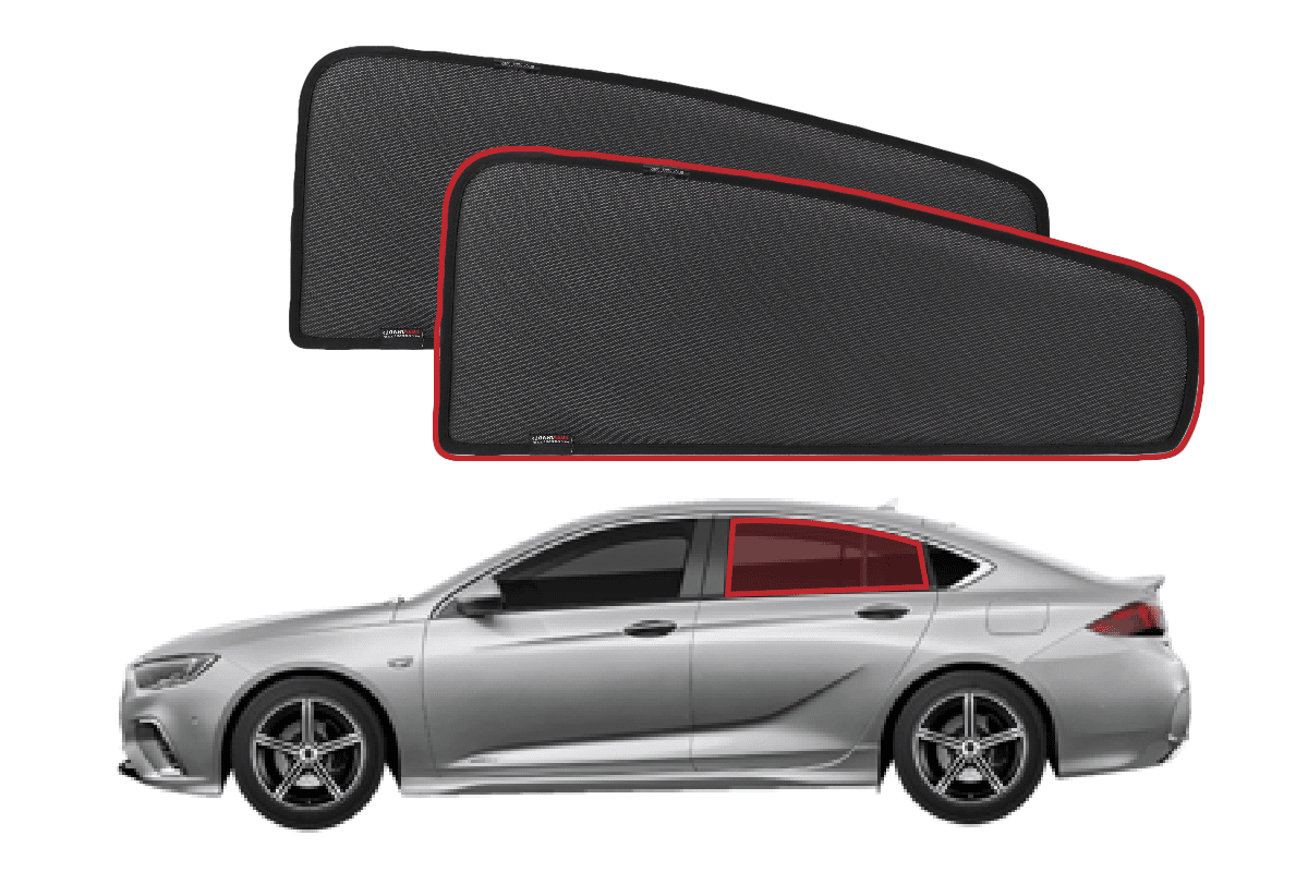 HOLDEN COMMODORE SEDAN 5TH GENERATION | OPEL INSIGNIA | BUICK REGAL | VAUXHALL INSIGNIA CAR REAR WINDOW SHADES (ZB; 2018-2020)*