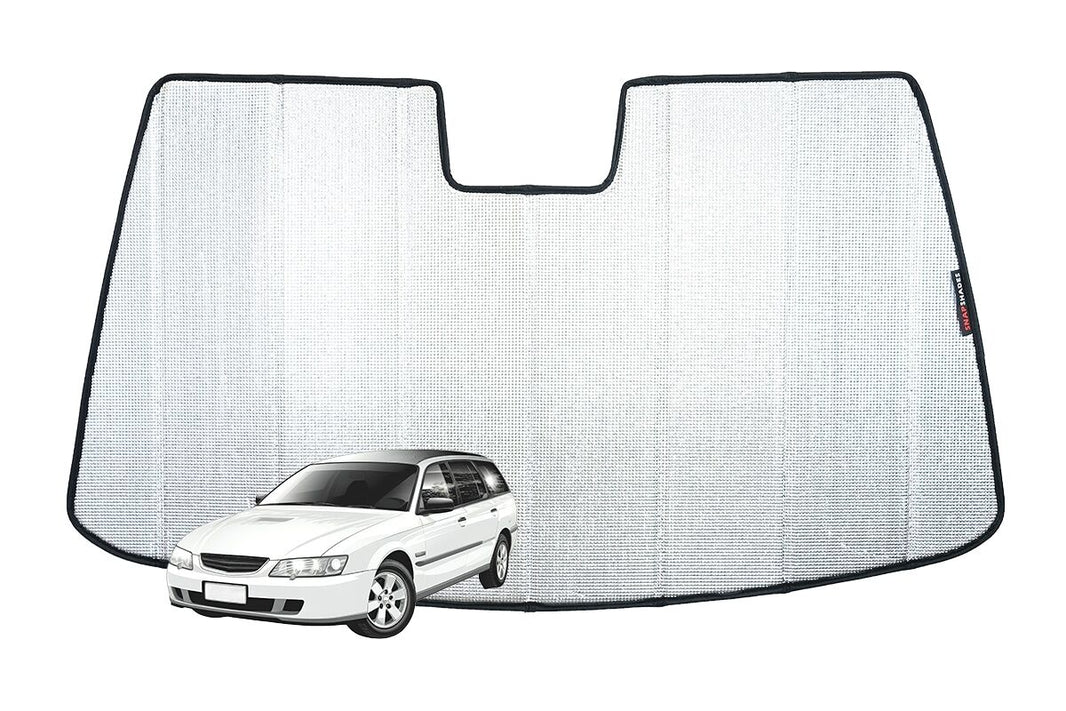Holden Commodore/Calais Sedan/Wagon/Ute | HSV Clubsport/GTS/Senator/Maloo 3rd Generation Front Windscreen Sun Shade (VT/VX/VY/VZ; 1997-2007)