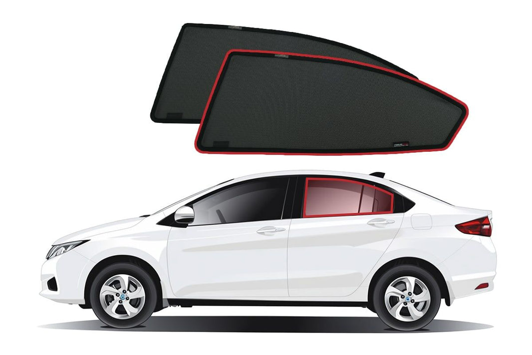 Honda City 5th Generation Car Rear Window Shades (GM2/3; 2008-2013)