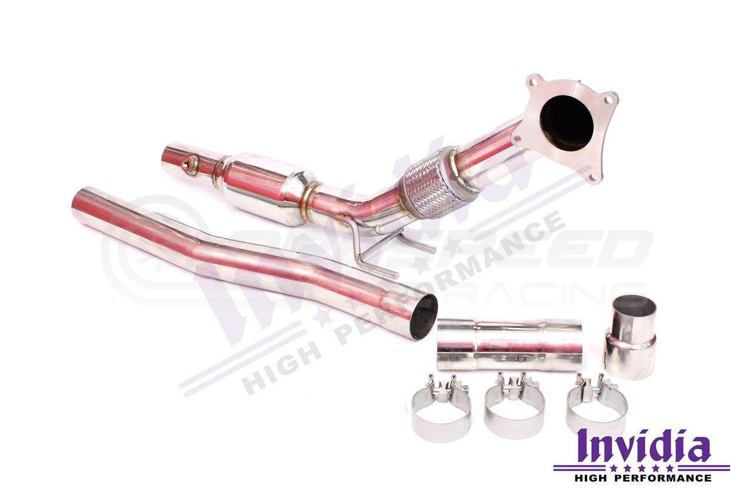Invidia Down Pipe with High Flow Cat - VW Golf GTI Mk5