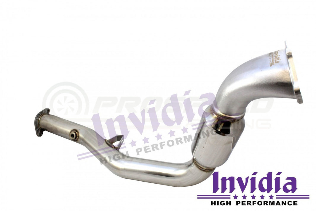 Invidia Down Pipe "Australian Spec" w/High Flow Cat - Subaru WRX 08-14/STI 08-17/LGT 07-09/FXT SH (5 Speed Auto)