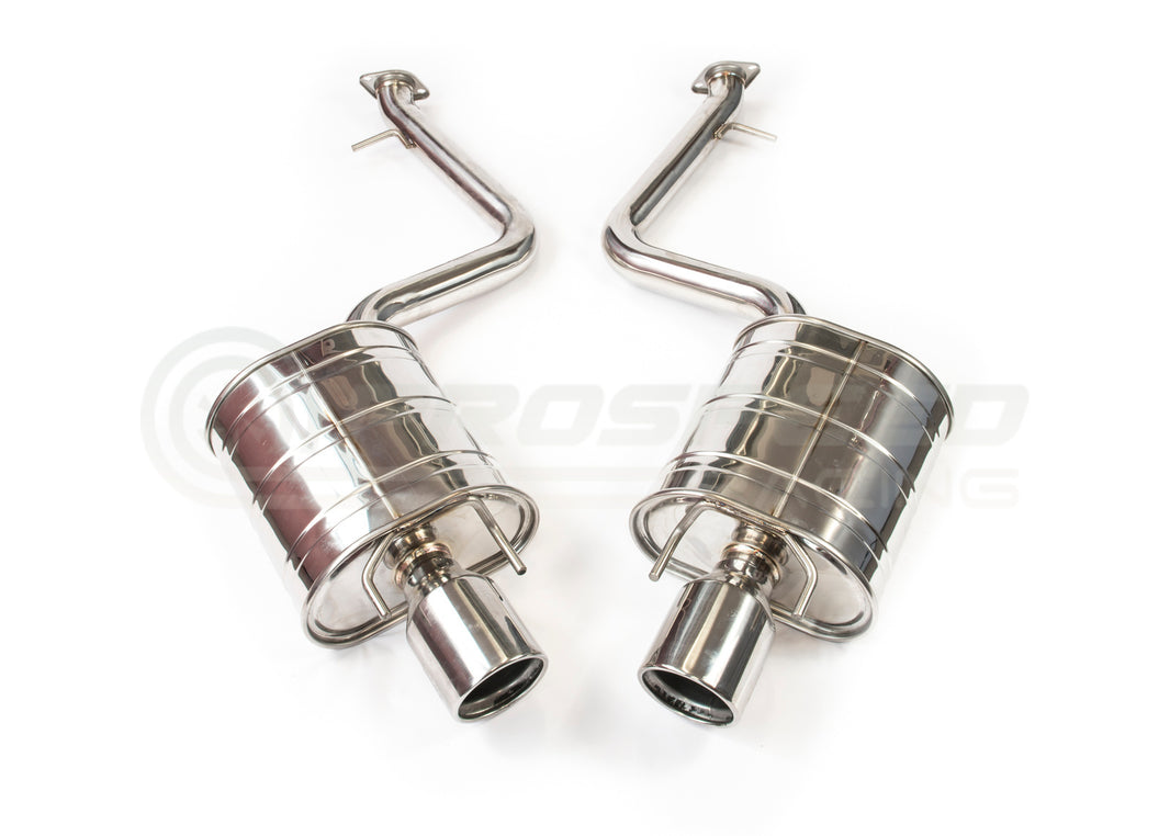 Invidia Q300 Diff Back Exhaust w/Stainless Rolled Tips - Lexus IS250 GSE30R 13-15/IS350 GSE31R 13-21