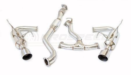 Invidia R400 Cat Back Exhaust w/SS Tips - Subaru Levorg VM 14-20
