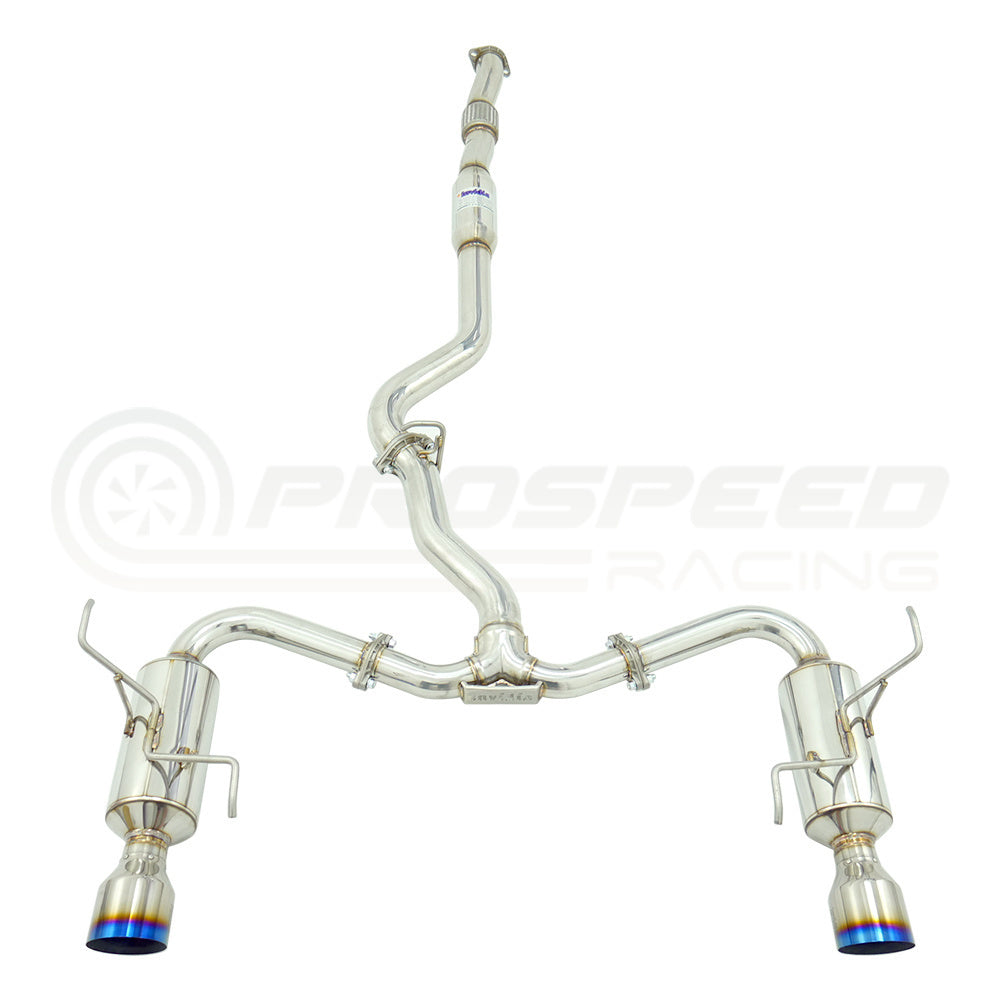 Invidia R400 Cat Back Exhaust w/Ti Tips - Subaru Levorg VM 14-20
