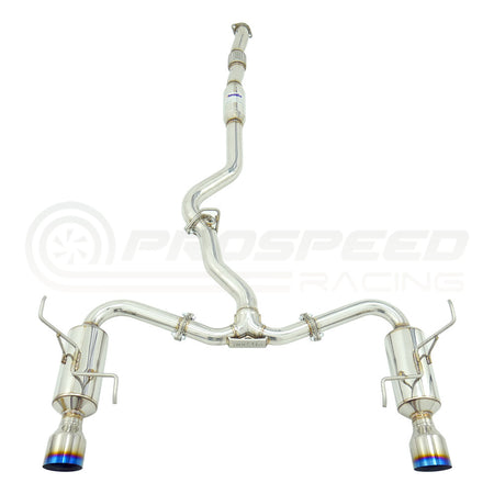 Invidia R400 Cat Back Exhaust w/Ti Tips - Subaru Levorg VM 14-20