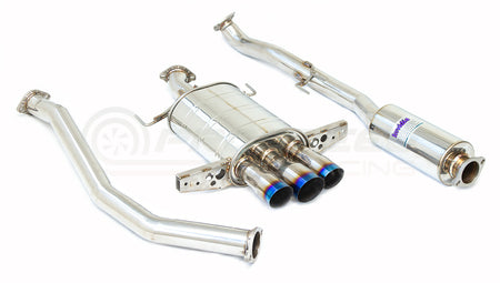 Invidia Q300 70mm Cat Back Exhaust w/Ti Tips - Honda Civic RS FK7 16-21 (1.5T Centre Exit)