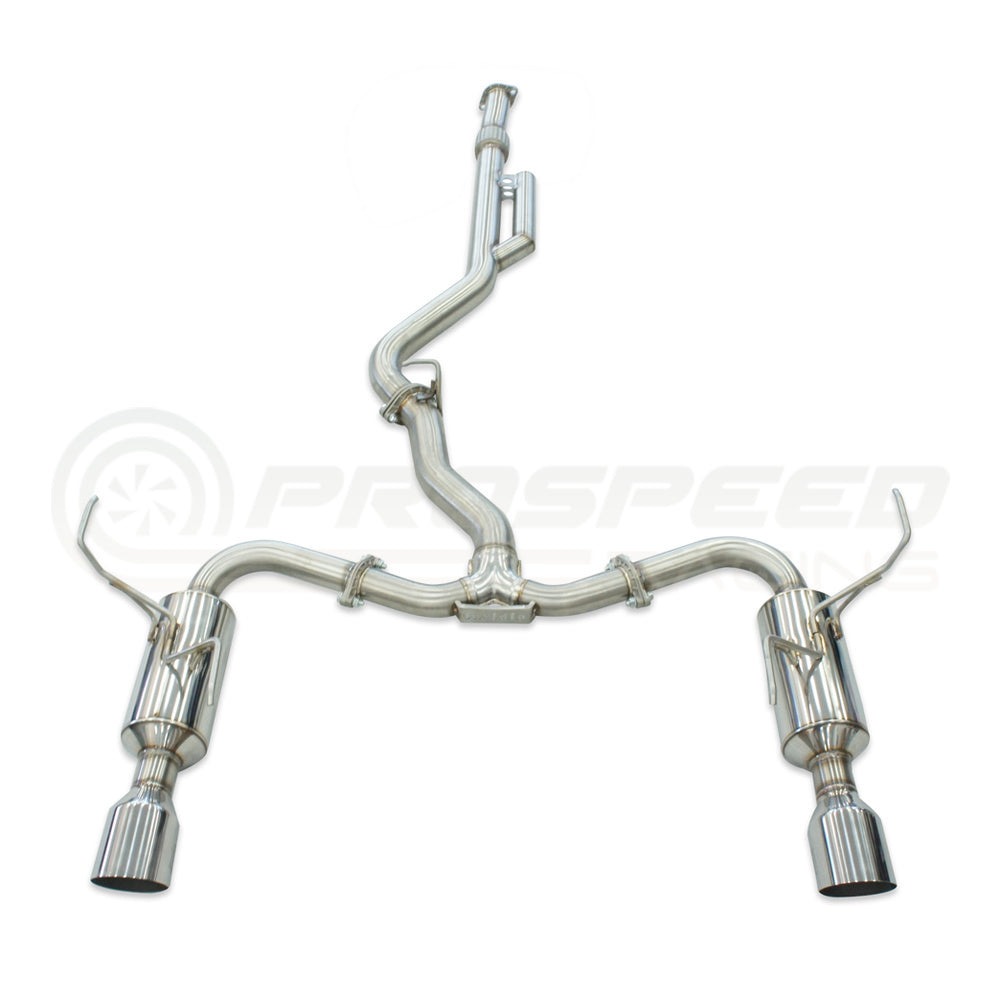Invidia R400 Cat Back Exhaust w/SS Straight Cut Tips - Subaru WRX VN 22+ (Wagon)