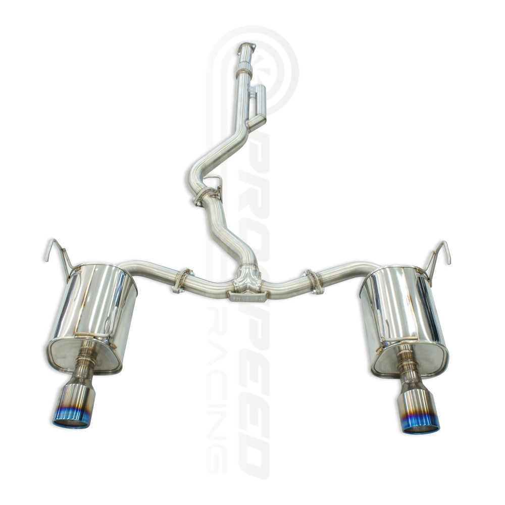 Invidia Q300 Cat Back Exhaust w/TI Rolled Tips - Subaru WRX VN 22+ (Wagon)