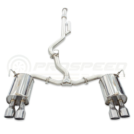 Invidia Q300 Cat Back Exhaust w/SS Rolled Tips - Subaru WRX VB 22+ (Sedan)