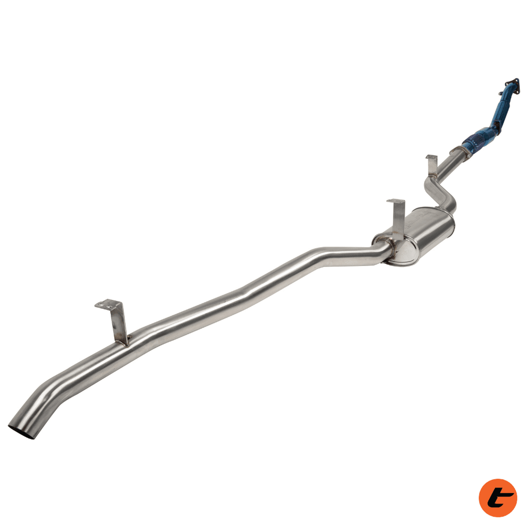 Torqit TOYOTA 76 SERIES 4.5L 03/2007 - 07/2016 - 3" TURBO BACK EXHAUST - 17KW / 79NM