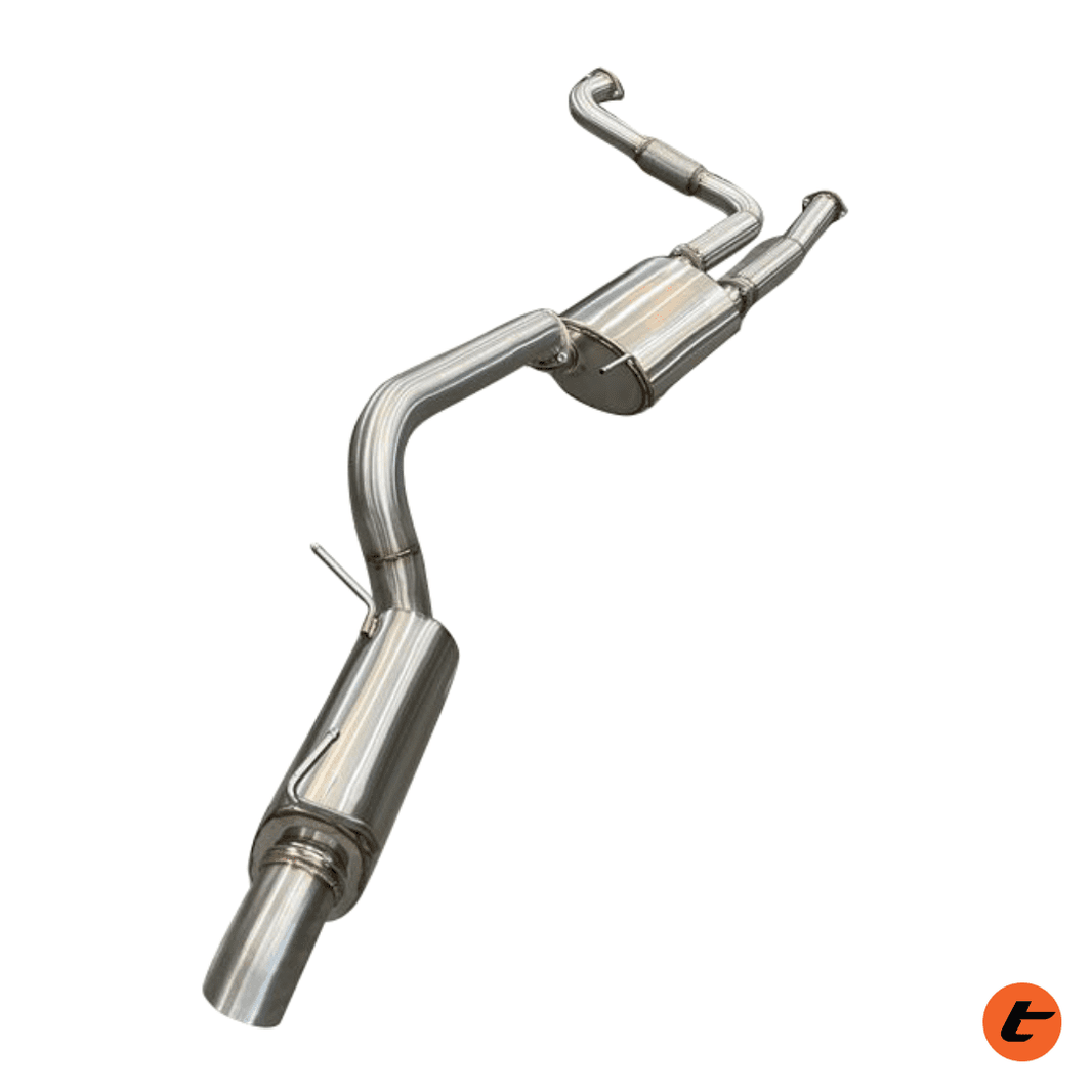 Torqit PATROL Y62 5.6L SERIES 1 - SERIES 5 (01/2013-ON ) TWIN 3" INTO SINGLE 3" CAT BACK