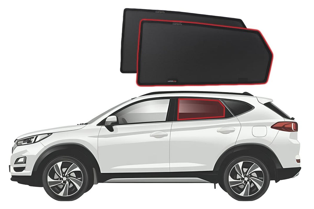 Hyundai Tucson 3rd Generation Car Rear Window Shades (2015-2021)
