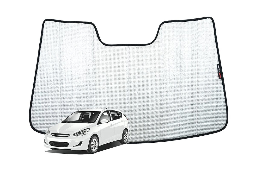 Hyundai Accent Sedan/Hatchback 4th Generation Front Windscreen Sun Shade (RB; 2010-2019)