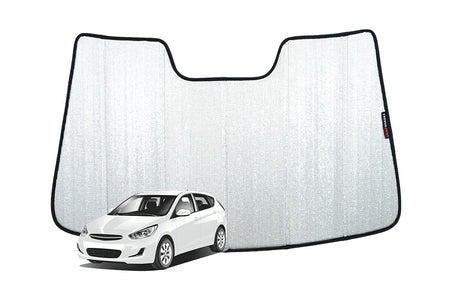 Hyundai Accent Sedan/Hatchback 4th Generation Front Windscreen Sun Shade (RB; 2010-2019)