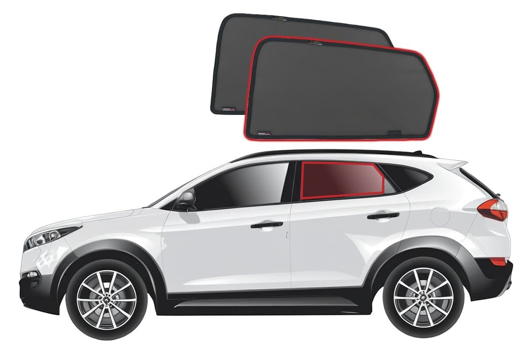 Hyundai Tucson 4th Generation Car Rear Window Shades (LWB) (NX4; 2021-Present)