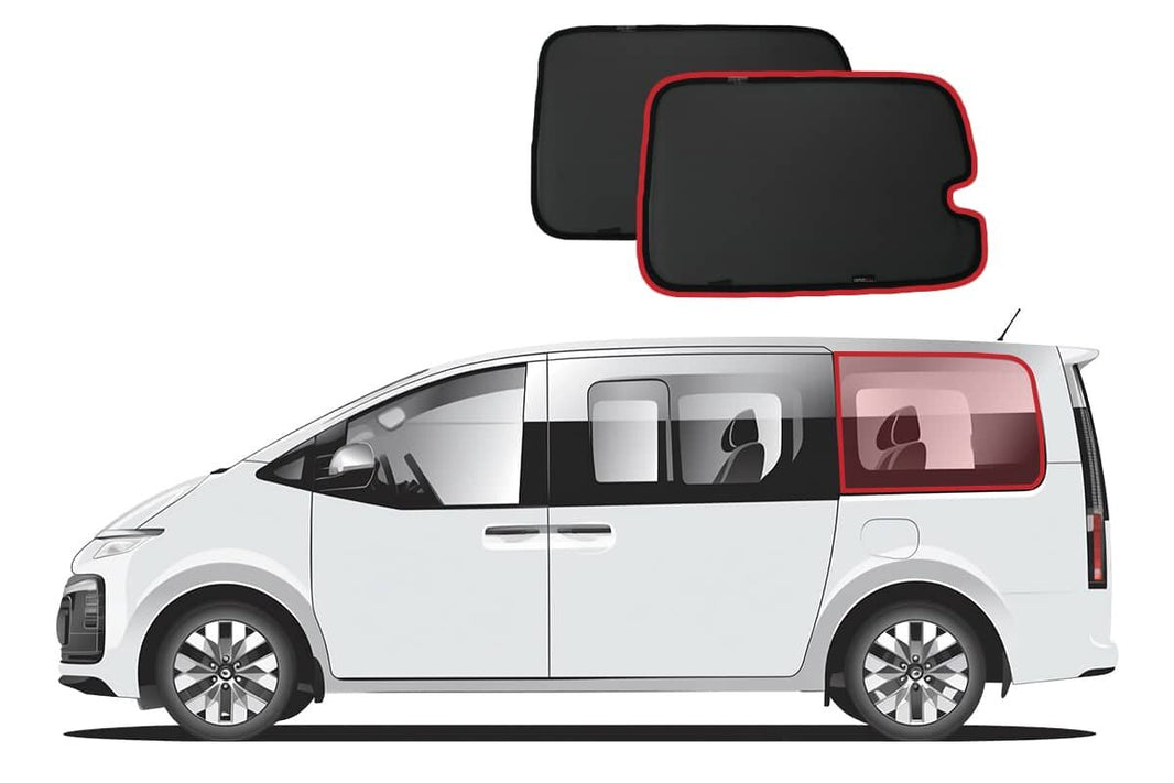 Hyundai Staria Port Window Shades (US4; 2021-Present)