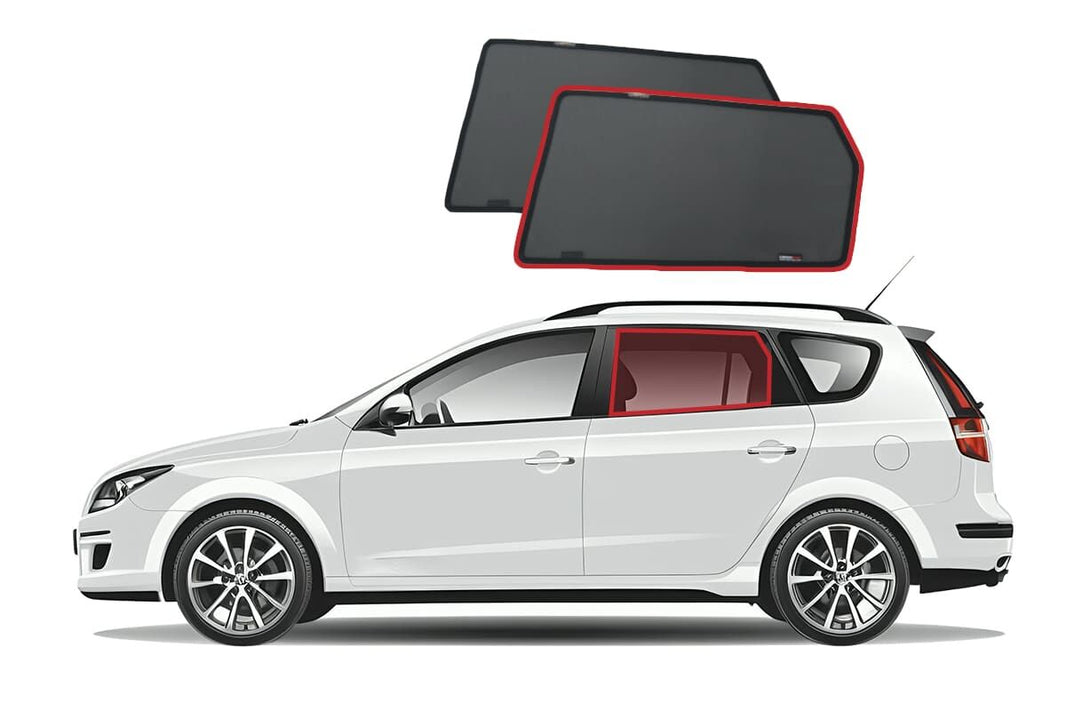 Hyundai i30cw/Elantra Touring Wagon 1st Generation Car Rear Window Shades (FD; 2007-2012)