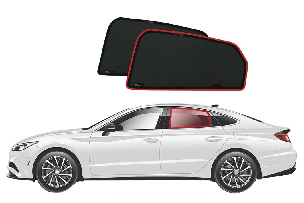 Hyundai Sonata 8th Generation Car Rear Window Shades (DN8; 2019-Present)