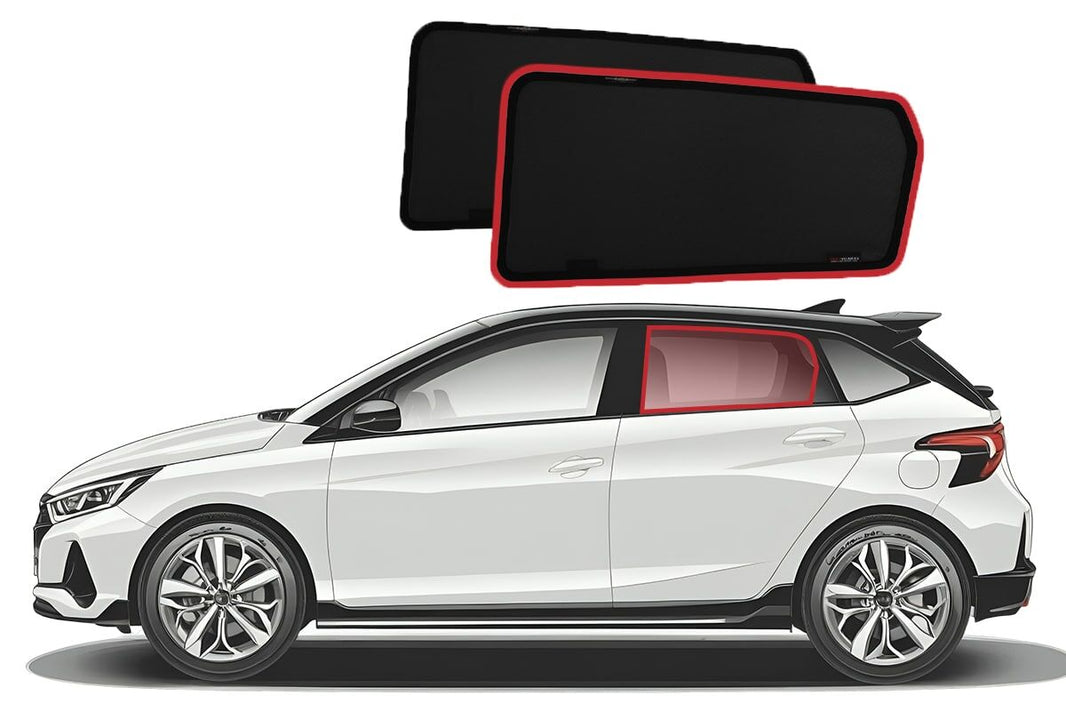 Hyundai i20/i20 N 3rd Generation Car Rear Window Shades (BC3/BI3; 2020-Present)