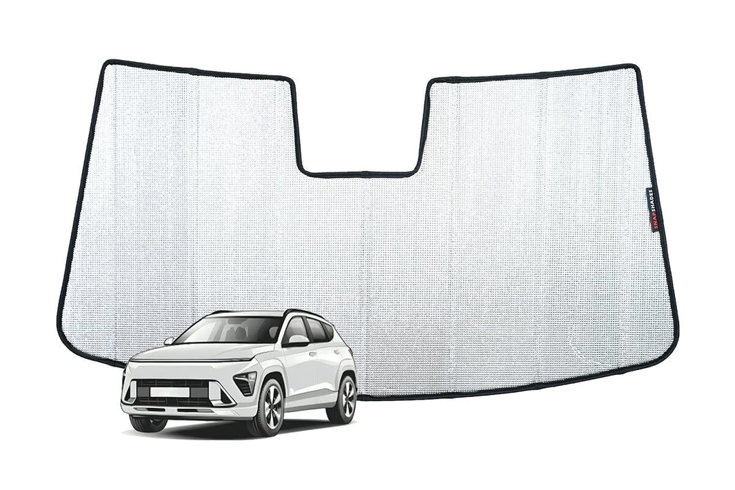 Hyundai Kona 2nd Generation Front Windscreen Sun Shade (SX2; 2023-Present)